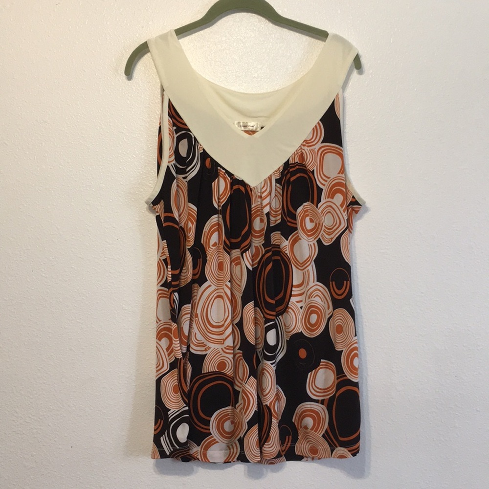 Casual Land dressy tank top 1XL